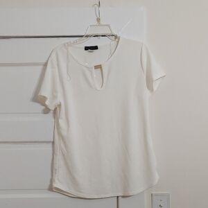 Elegant White Women's Top